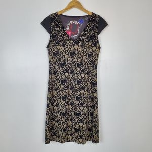 Desigual heart pattern dress LIKE NEW
